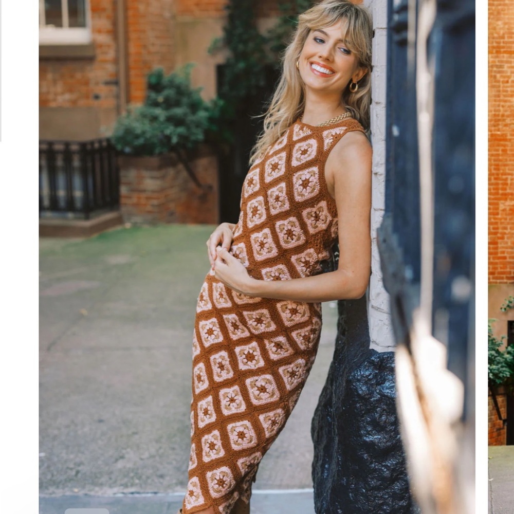 The Avenue - MASON'S DAUGHTER Daisy Dress, Crochet